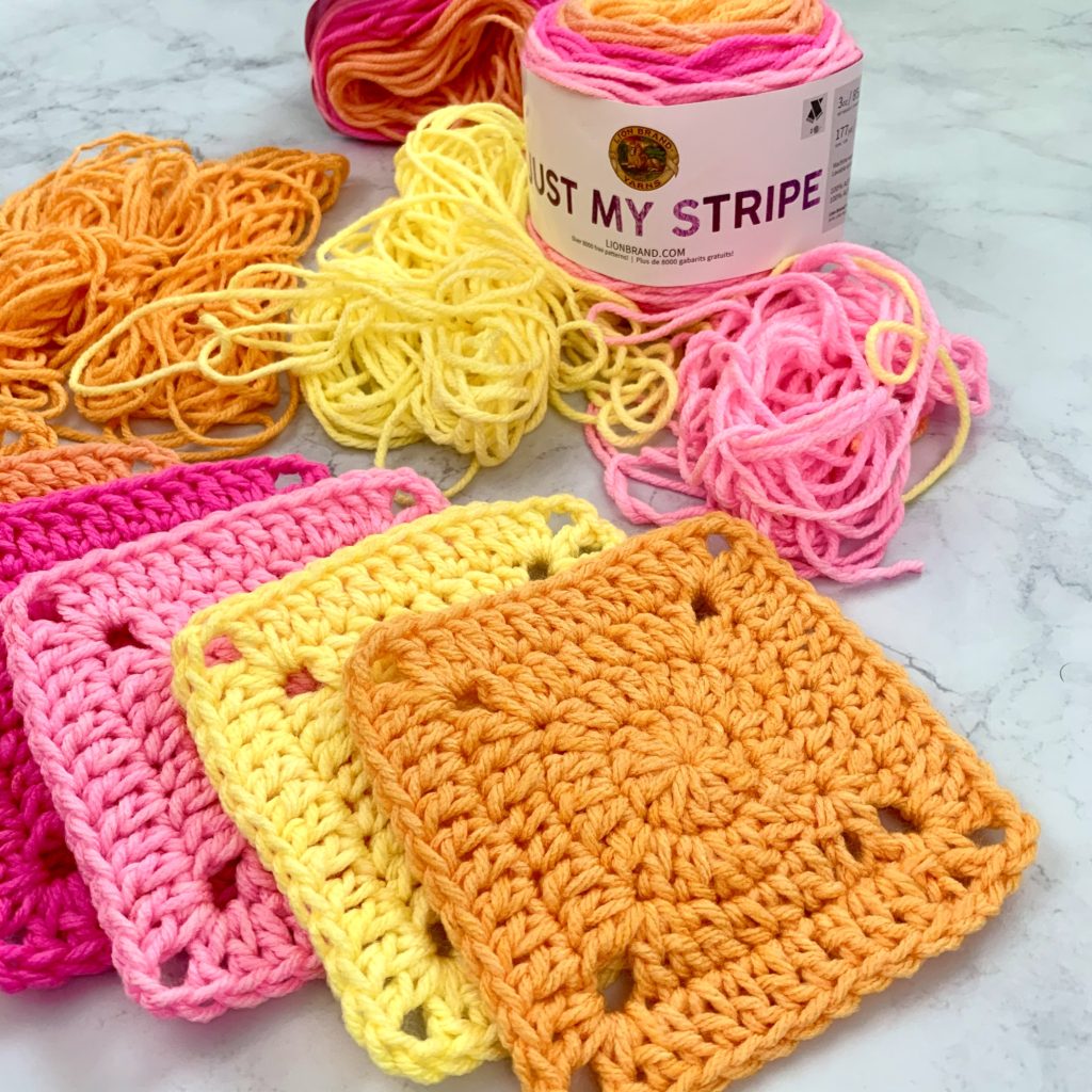 Solid Granny Squares Crochet Tutorial - OkieGirlBling'n'Things