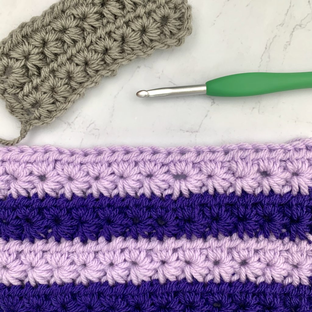 Star Stitch Crochet Stitch Tutorial OkieGirlBling'n'Things